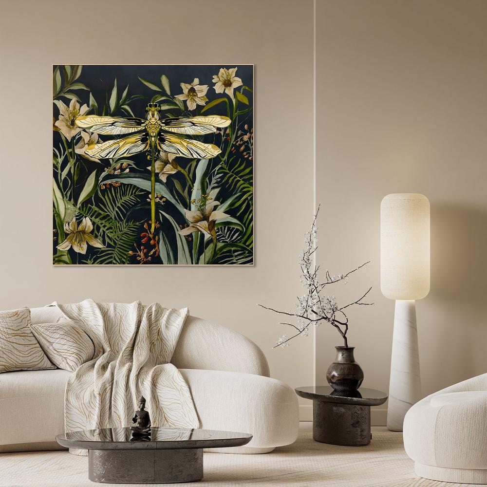 Whispers of the Dragonfly-by-Jacob Q-wall-art-print-canvas-poster-framed-Gioia