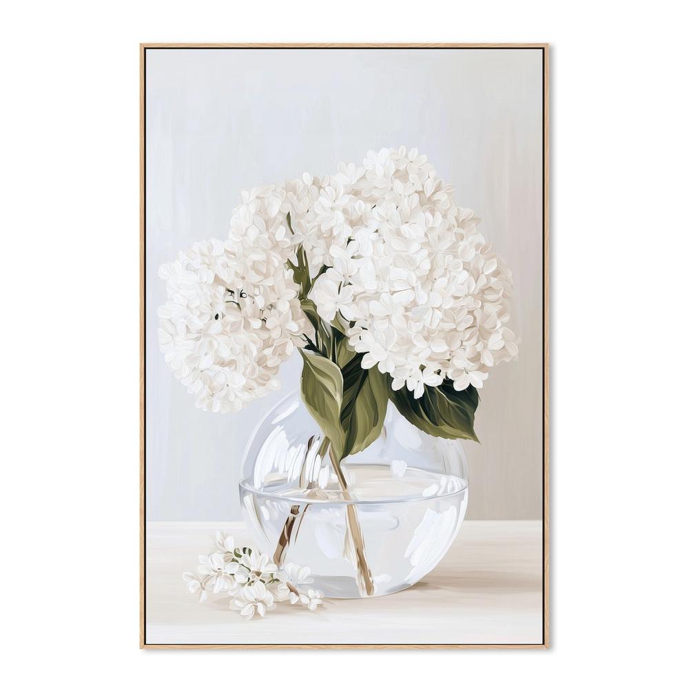 White Hydrangeas Vase-by-Stephanie Jeuffroy-wall-art-print-canvas-poster-framed-Gioia