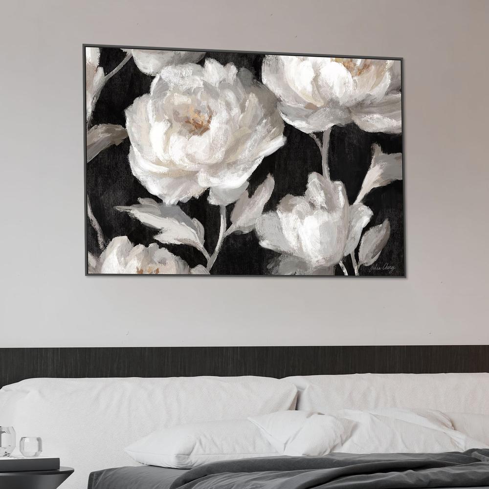 wall-art-print-canvas-poster-framed-White Peonies On Black-2