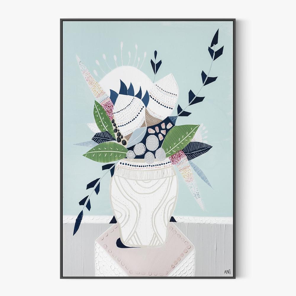 Wild Bankisa Bouquet-by-Ani Ipradjian-wall-art-print-canvas-poster-framed-Gioia