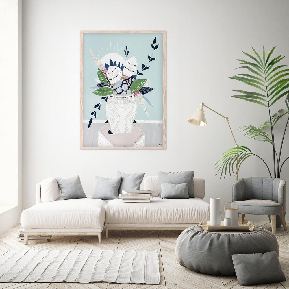 Wild Bankisa Bouquet-by-Ani Ipradjian-wall-art-print-canvas-poster-framed-Gioia
