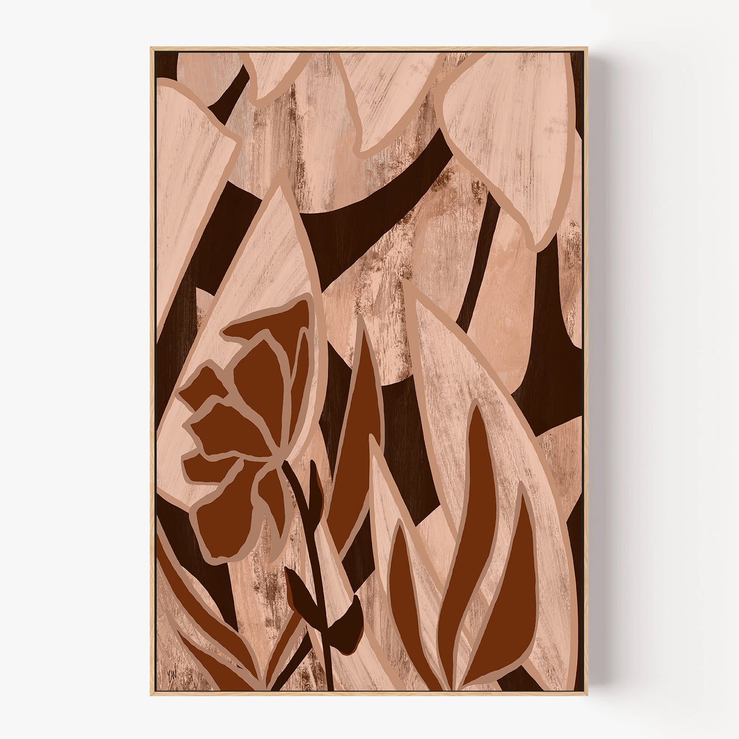 Wild Harmony-by-Carrie Welsh-wall-art-print-canvas-poster-framed-Gioia