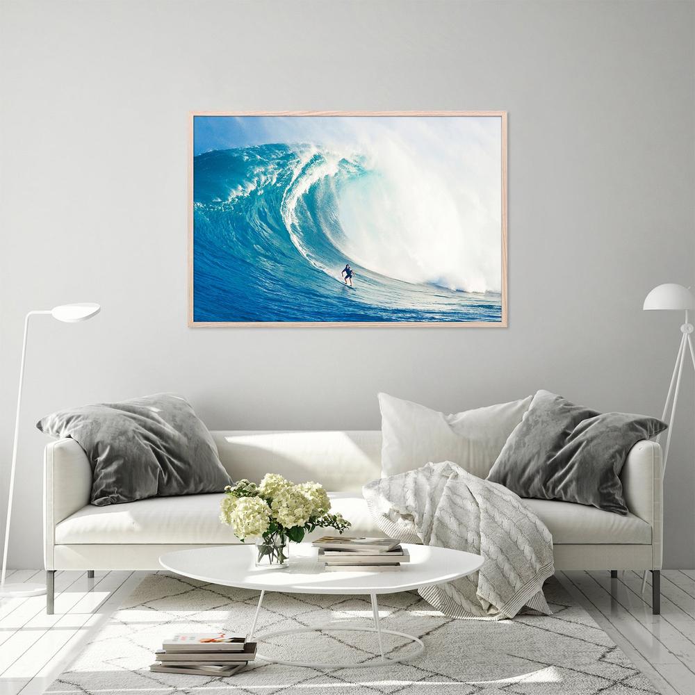 Wild Surf-by-Gal Pittel-wall-art-print-canvas-poster-framed-Gioia