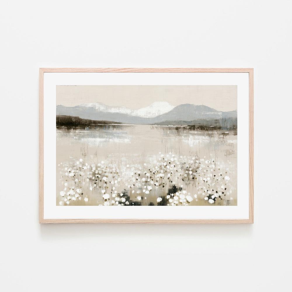 Wildflower Lake And Range-by-Chromatic Storm Studio-wall-art-print-canvas-poster-framed-Gioia