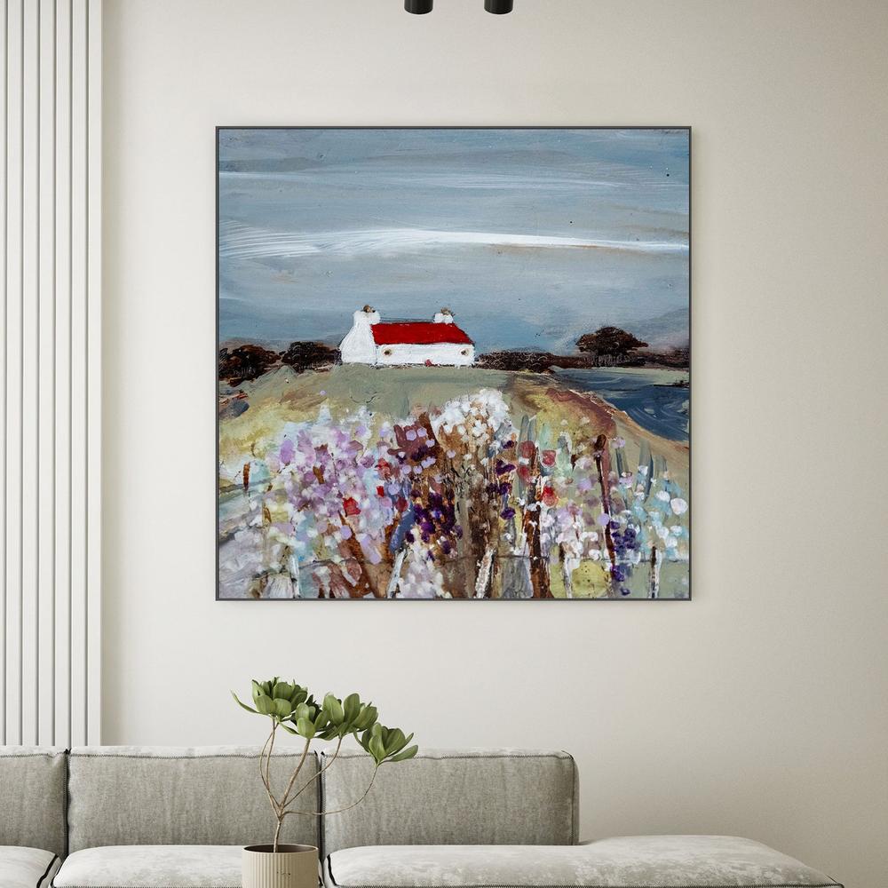 Wildflower Meadow, Style B-by-Louise O'Hara-wall-art-print-canvas-poster-framed-Gioia
