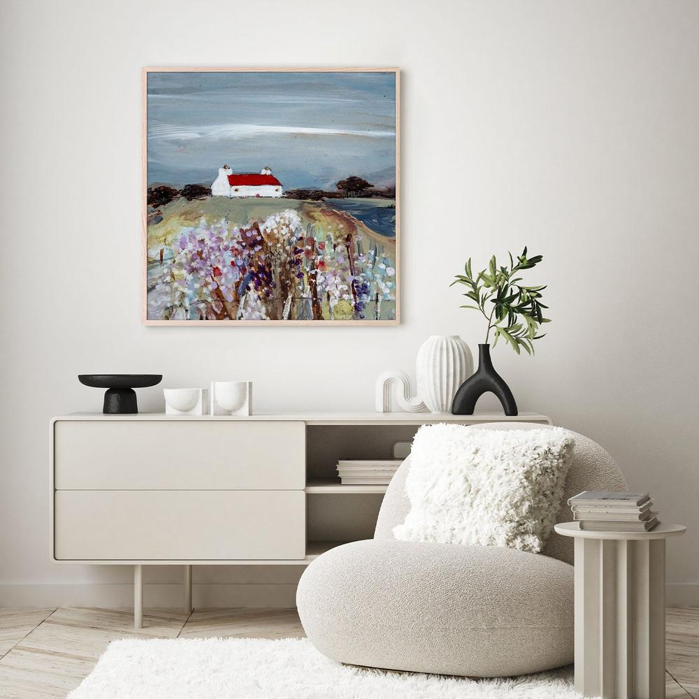 Wildflower Meadow, Style B-by-Louise O'Hara-wall-art-print-canvas-poster-framed-Gioia