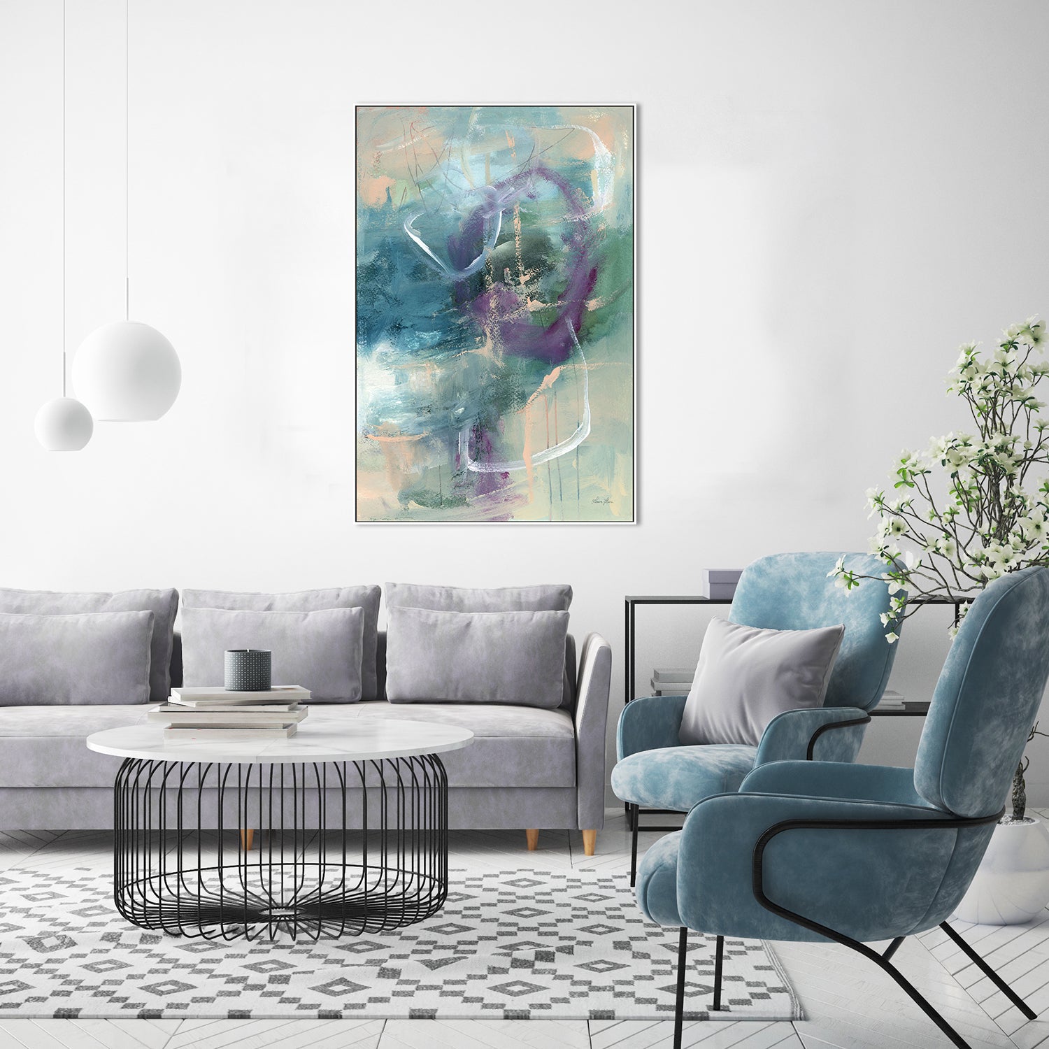 Wind on the Water-by-Laura Horn-wall-art-print-canvas-poster-framed-Gioia