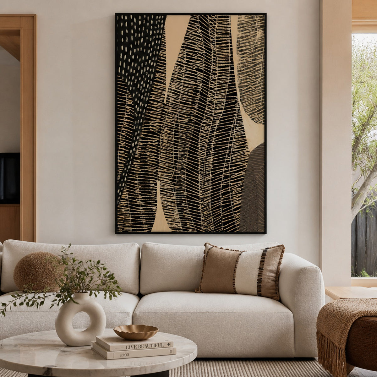 Woven Earth A-by-Rohan Sharma-wall-art-print-canvas-poster-framed-Gioia