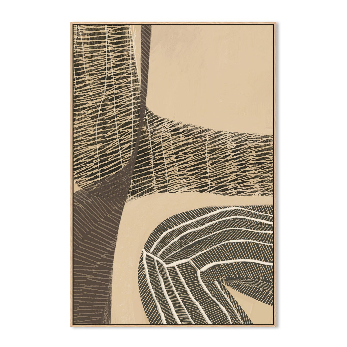 Woven Earth B-by-Rohan Sharma-wall-art-print-canvas-poster-framed-Gioia