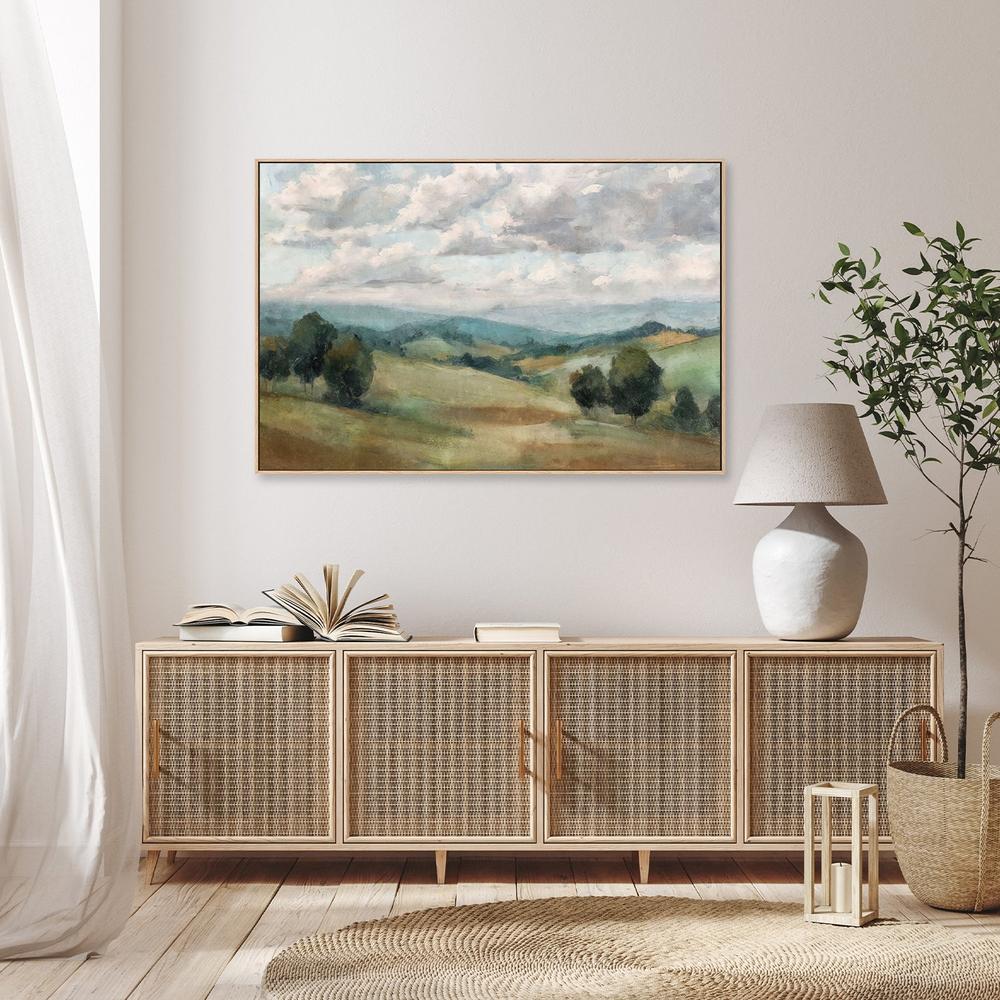 Woven Fields, Style A-by-Nina Blue-wall-art-print-canvas-poster-framed-Gioia