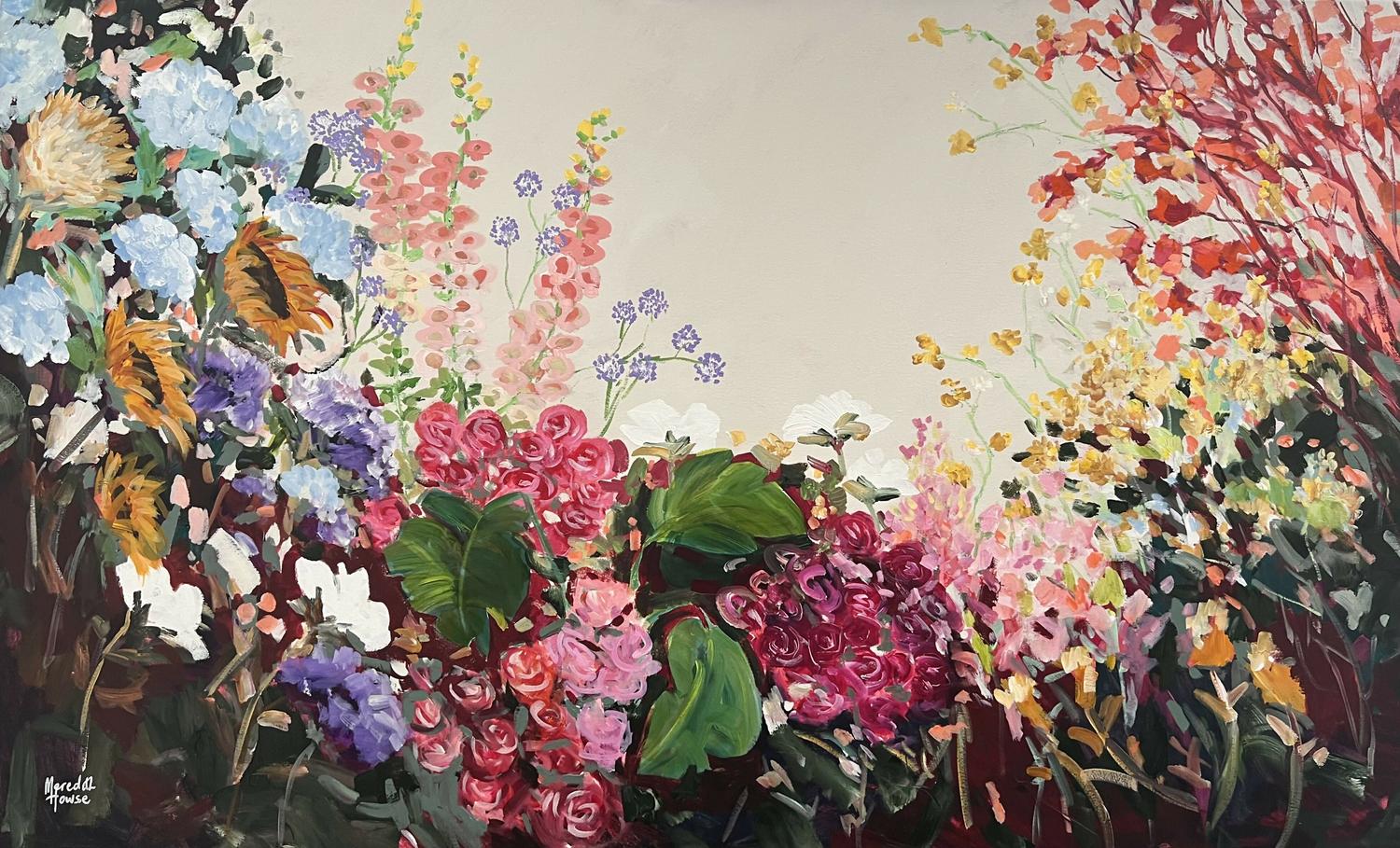 Hydrangea Vintage |Original Art By Meredith Howse