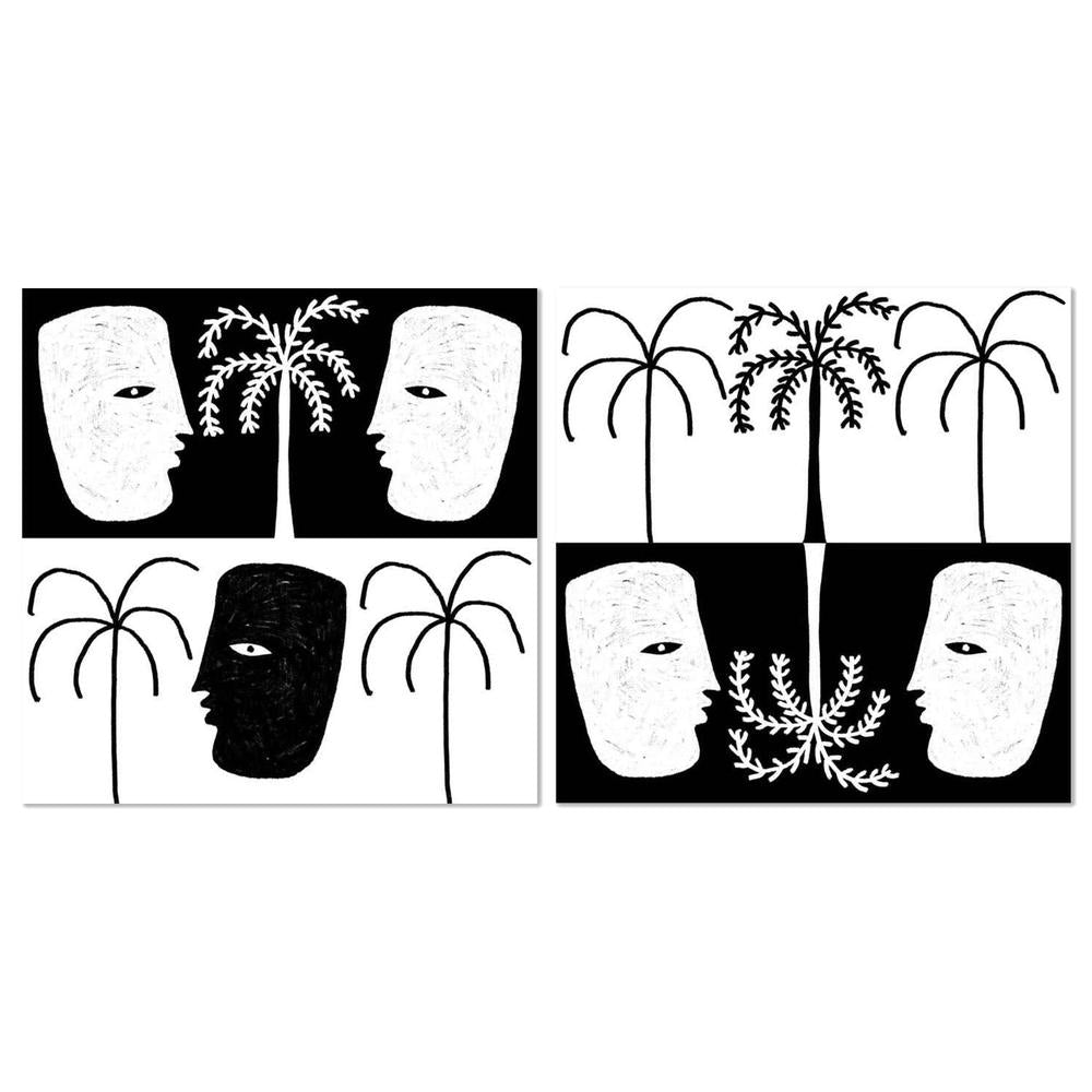 Yearning, Style A & B, Set Of 2-by-Shatha Al Dafai-wall-art-print-canvas-poster-framed-Gioia