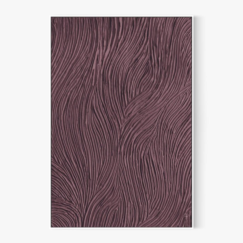 Zen Garden Plum-by-Sarah Adams-wall-art-print-canvas-poster-framed-Gioia