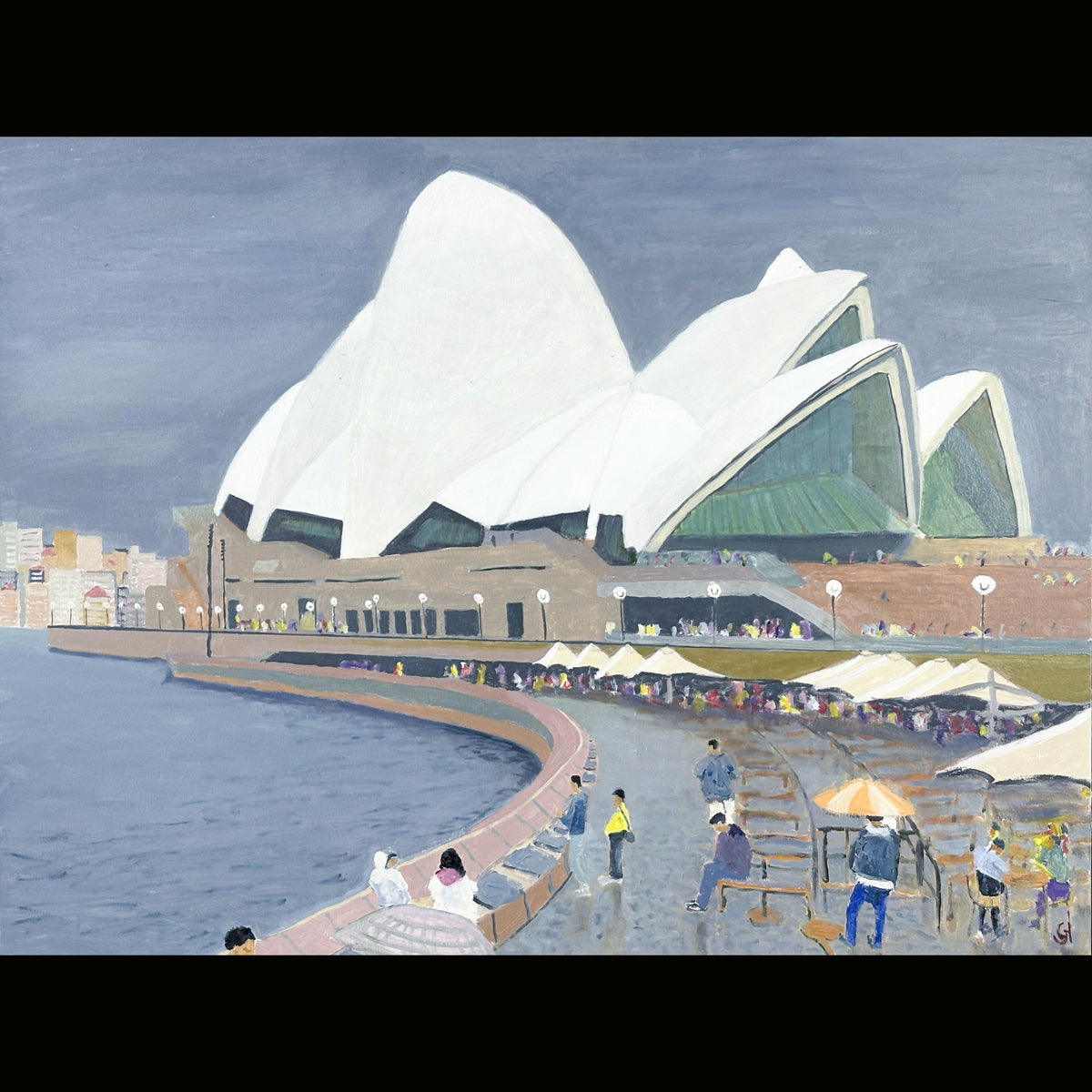 Opera House Damp Sunday