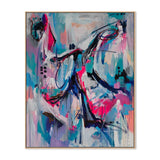 Chaotic Creation, Original Hand-Painted Canvas By Lisa Perry