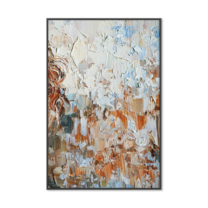 Peachy Days , Hand-painted Canvas