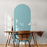 Aqua, Arch Door Wall Decal-Framed-Canvas-Print-Poster-Gioia Wall Art