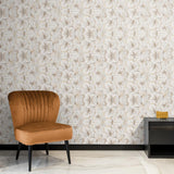 Beige Flowers  Wallpaper