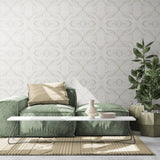 Beige Marble Diamond Pattern-wallpaper-eco-friendly-easy-removal-GIOIA-WALL-ART