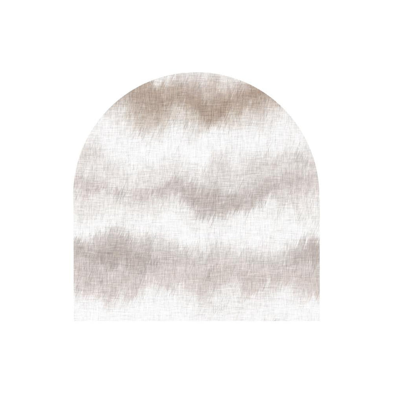 Beige Waves, Bedhead, Wall Decal-Framed-Canvas-Print-Poster-Gioia Wall Art