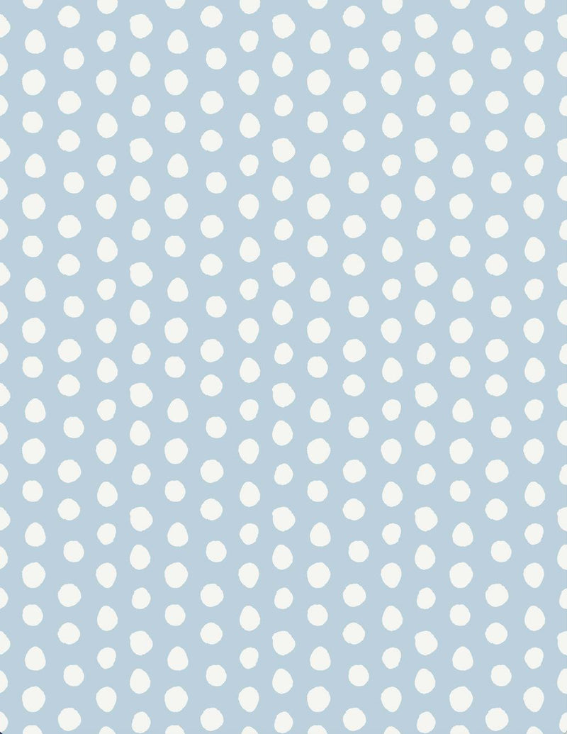 Blue and White Polka Dots-wallpaper-eco-friendly-easy-removal-GIOIA-WALL-ART