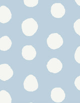 Blue and White Polka Dots-wallpaper-eco-friendly-easy-removal-GIOIA-WALL-ART
