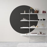 Charcoal, Full-Moon, Wall Decal-Framed-Canvas-Print-Poster-Gioia Wall Art