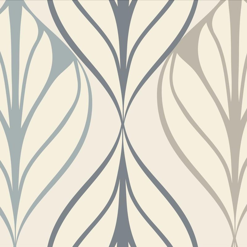 Contemporary Leaf-wallpaper-eco-friendly-easy-removal-GIOIA-WALL-ART