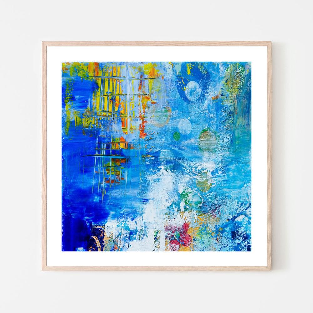 Tropical Mess, Hand-Painted Canvas