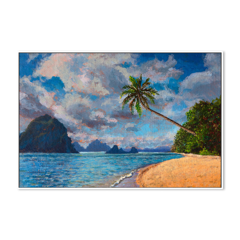 Hawaiian Sky, Style A, Hand-Painted Canvas