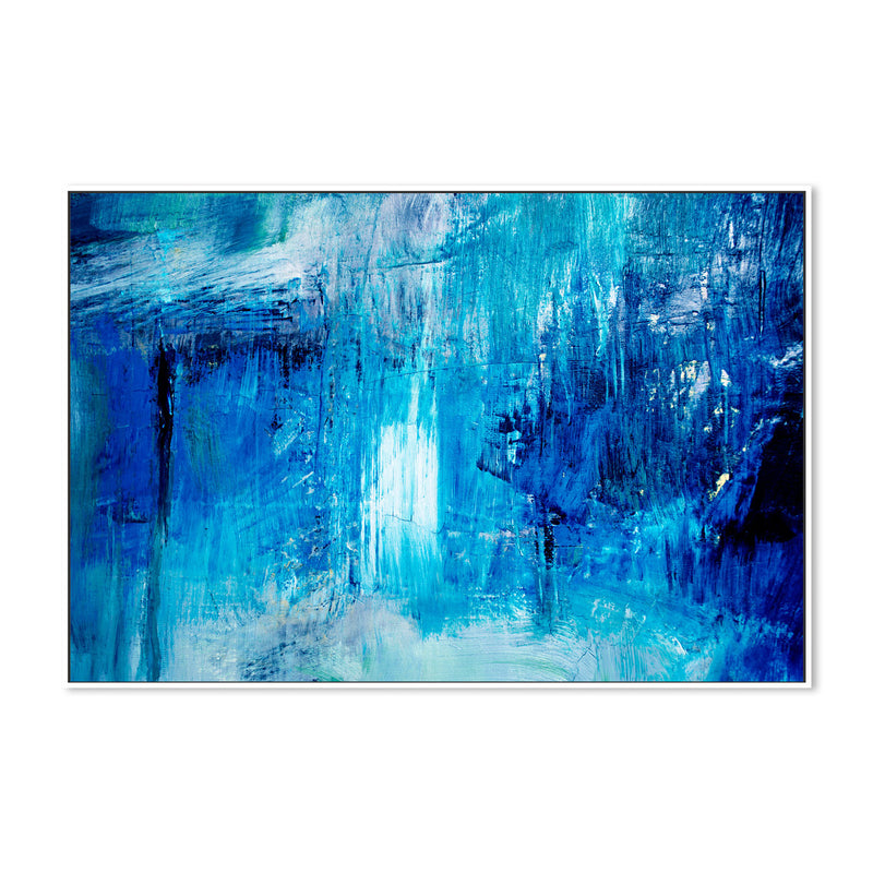 The Blues, Style D, Hand-Painted Canvas