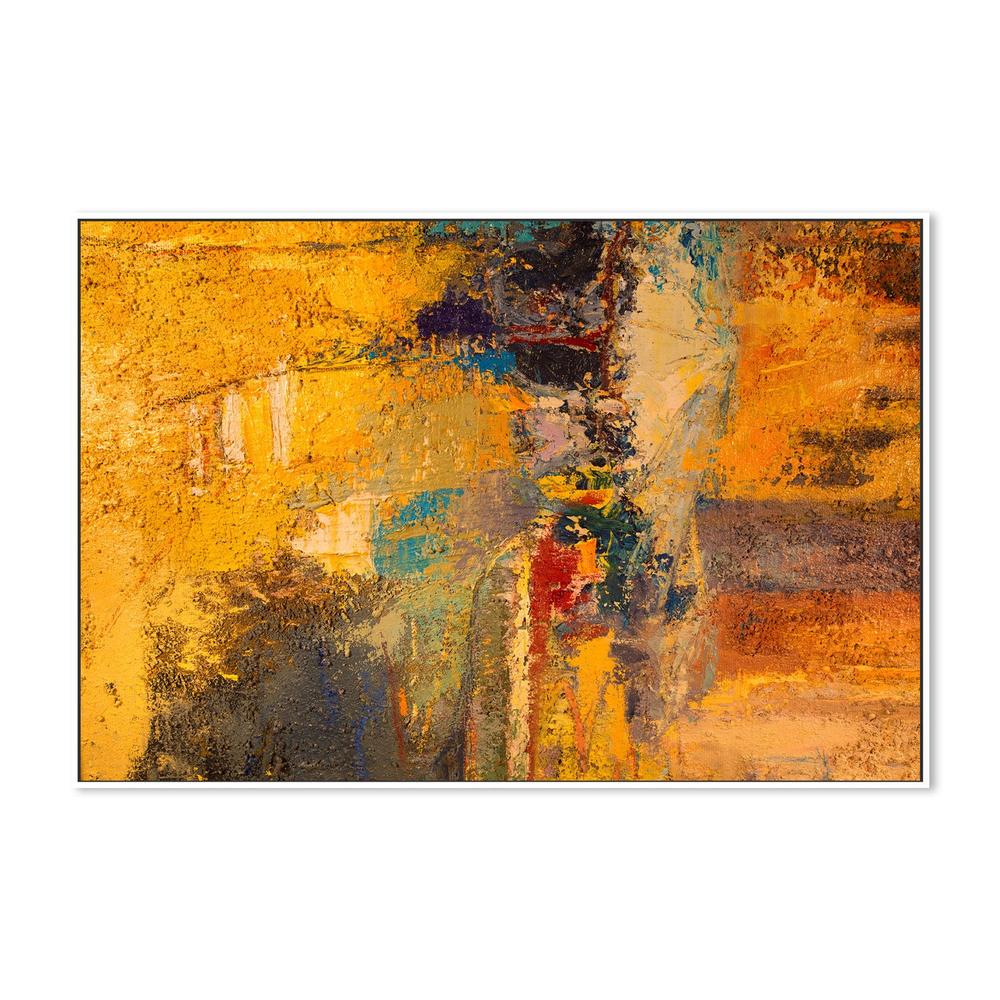 Amber Bliss, Hand-Painted Canvas