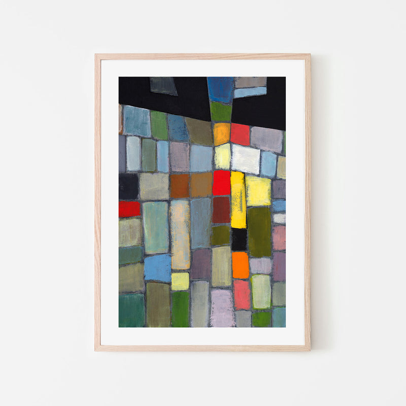 Mod Style, Hand-Painted Canvas