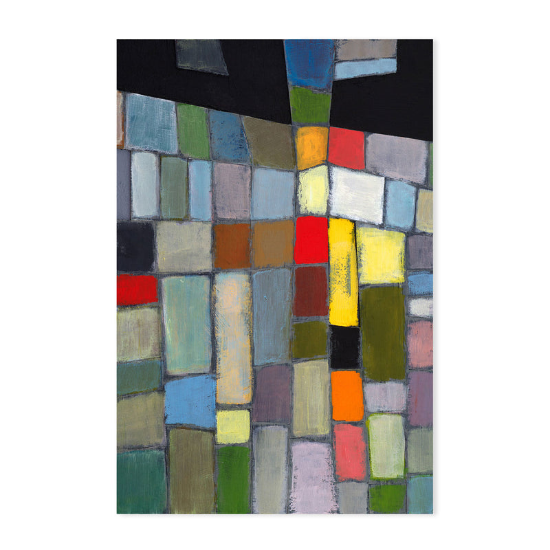 Mod Style, Hand-Painted Canvas