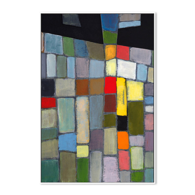 Mod Style, Hand-Painted Canvas