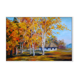 Autumn Leaves, Style A, Hand-Painted Canvas