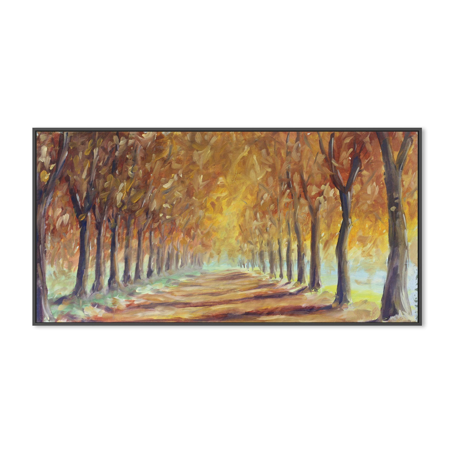 Autumn Welcome, Hand-Painted Canvas
