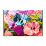 A Floral Assortment, Hand-Painted Canvas