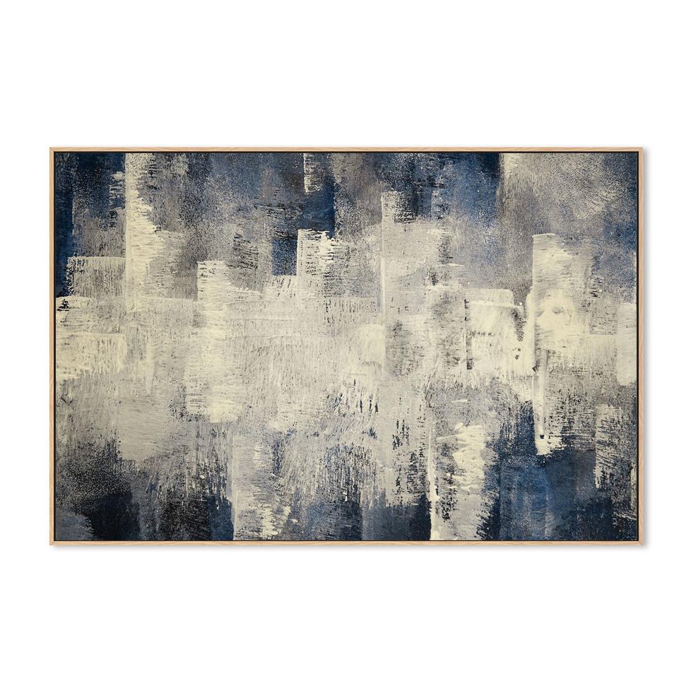 Disrupted In Time, Hand-Painted Canvas