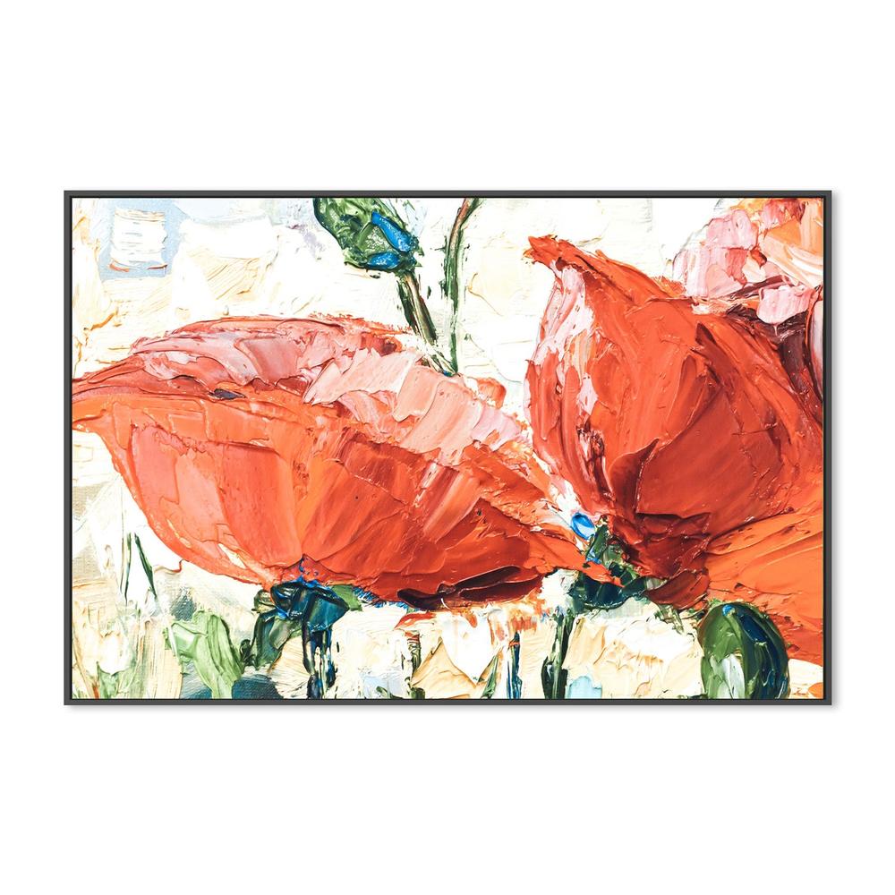 Red Roses For You, Hand-Painted Canvas