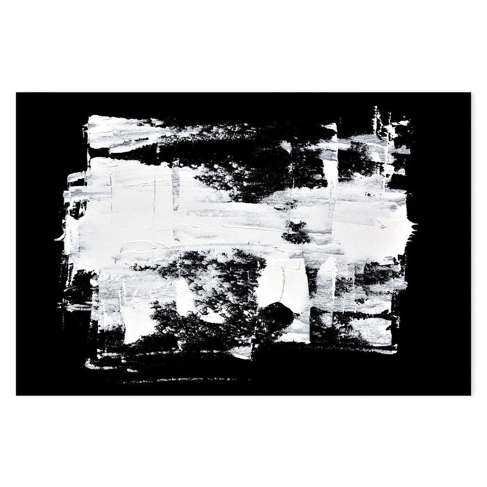 Chiaroscuro, Style B, Hand-Painted Canvas