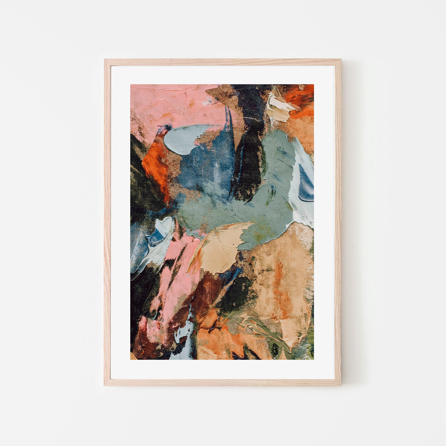 Multicoloured Madness, Style B, Hand-Painted Canvas