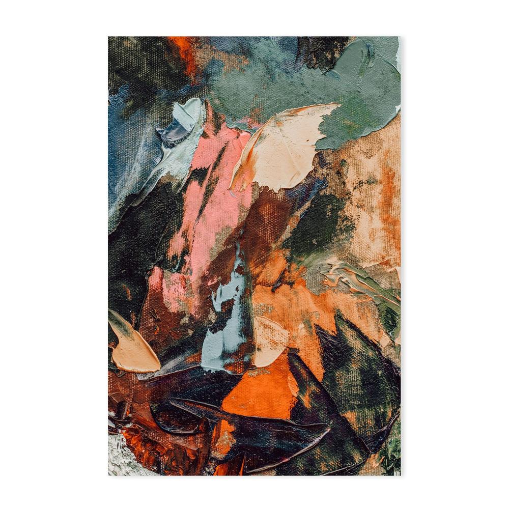 Multicoloured Madness, Style C, Hand-Painted Canvas