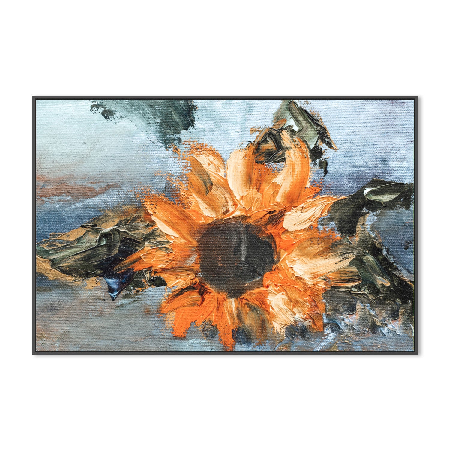 Bright Daisy, Style B, Hand-Painted Canvas
