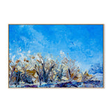 Blue Sky, Style A, Hand-Painted Canvas