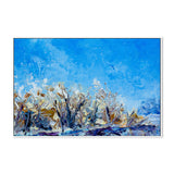 Blue Sky, Style A, Hand-Painted Canvas