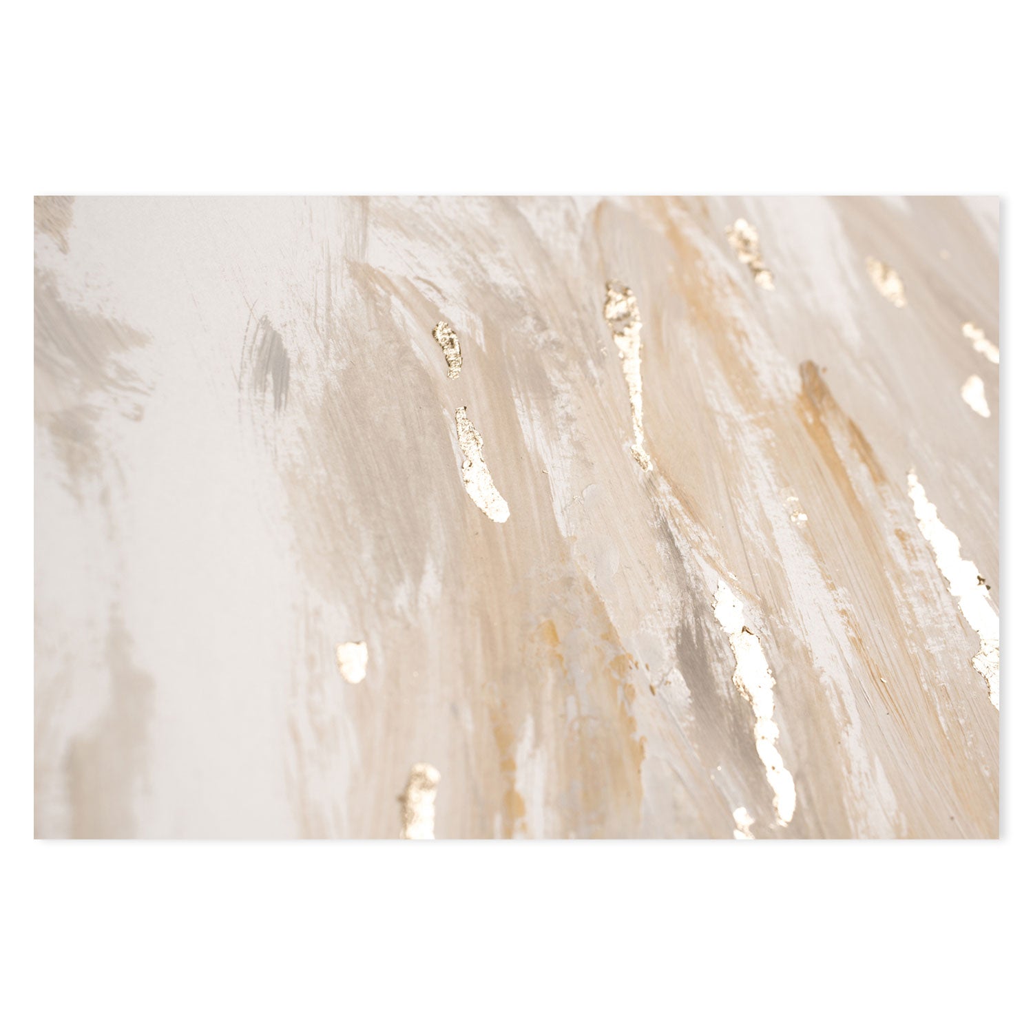 Naturally Neutral, Hand-Painted Canvas