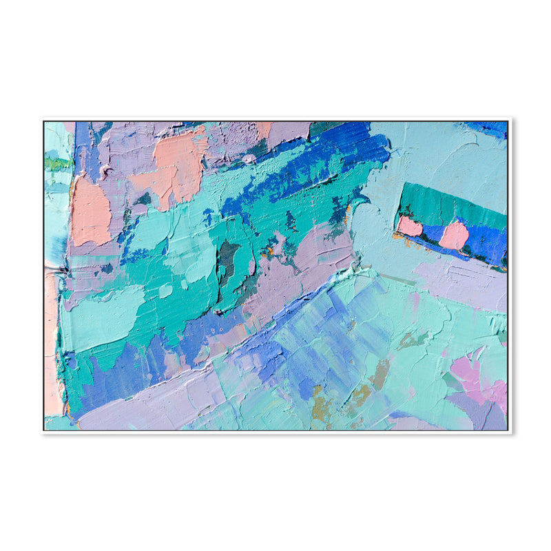 Pastel Days, Style B, Hand-Painted Canvas