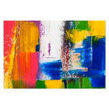 Multicoloured Madness, Style E, Hand-Painted Canvas