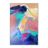 Peaks of Pastel, Style A, Hand-Painted Canvas
